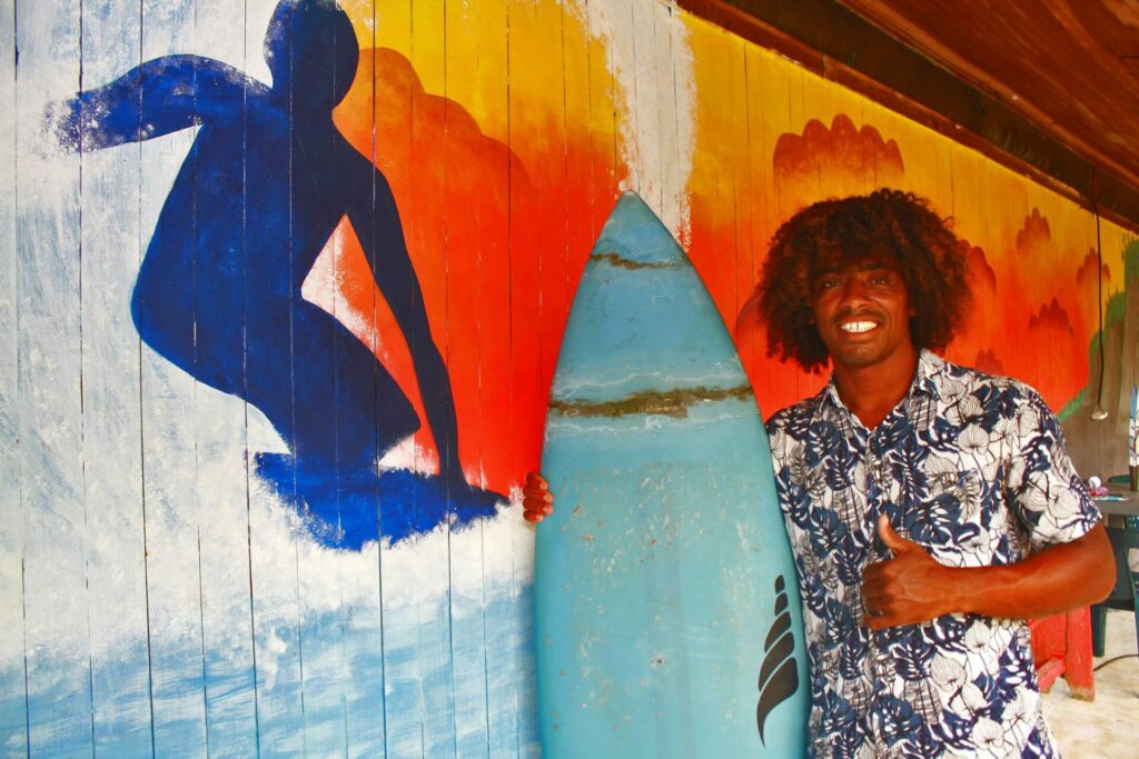 Olber Grueso, Estilo Libre Surf